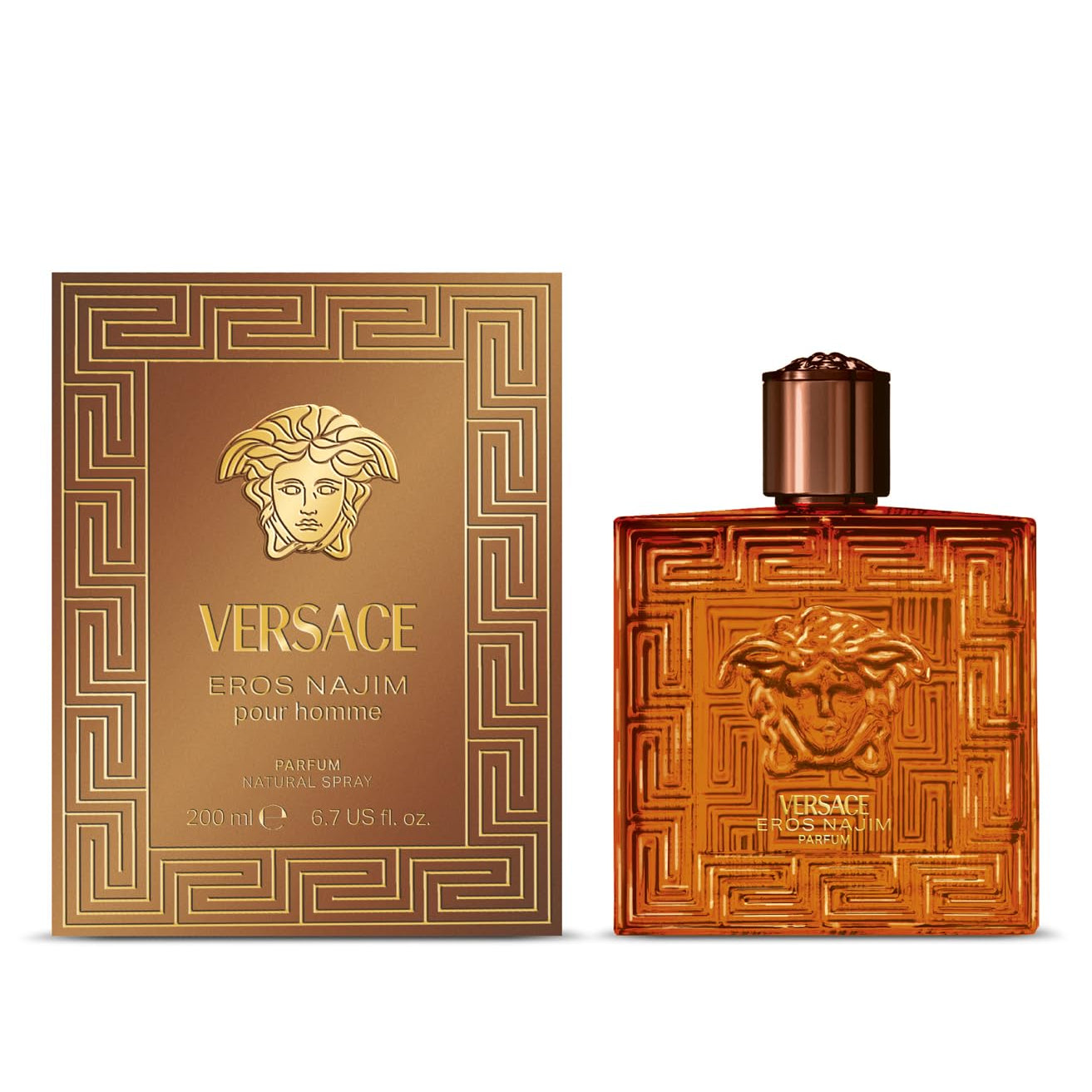 Versace Eros Najim Perfume For Men 6.7oz 200ml PARFUM SPRAY