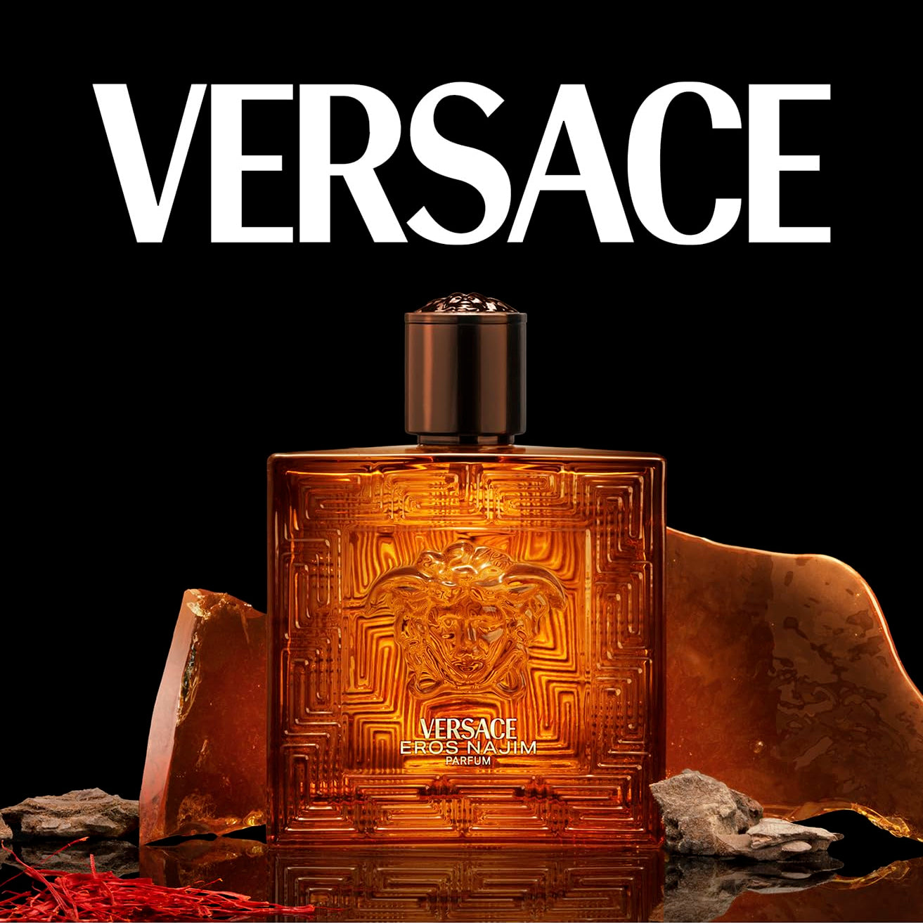 Versace Eros Najim Perfume For Men 6.7oz 200ml PARFUM SPRAY