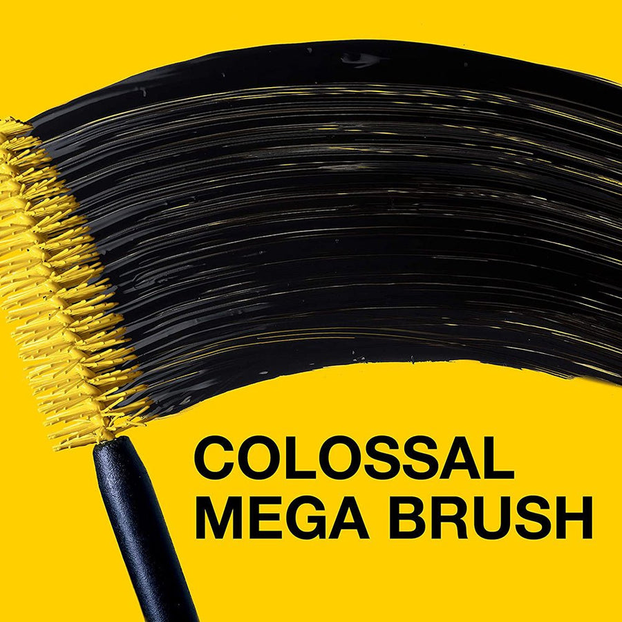 Maybelline Volum Express Colossal Mascara Black 0.36oz 10.7ml, Collagen-Infused, Volumizing, Iconic Mega Brush