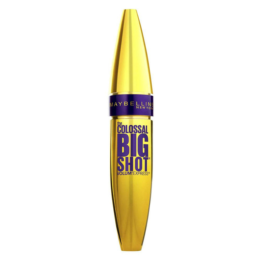 Maybelline Volum' Express The Colossal Big Shot Mascara Black 0.32oz 9.5ml, Volumizing Mascara, Collagen Formula