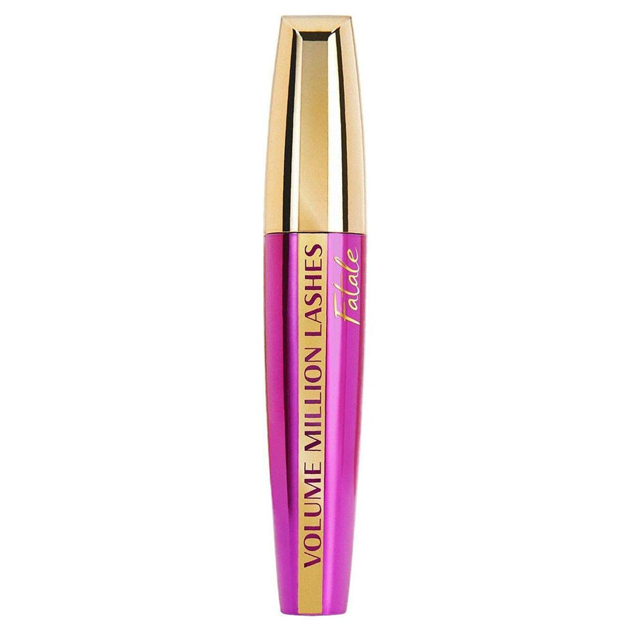 L'Oreal Paris Voluminous Million Lashes Fatale Mascara Black 0.32oz 9ml, Buildable Formula with Intense Pigments