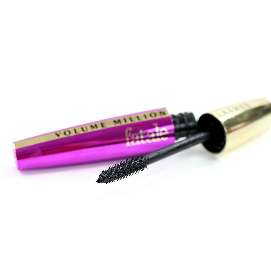 L'Oreal Paris Voluminous Million Lashes Fatale Mascara Black 0.32oz 9ml, Buildable Formula with Intense Pigments