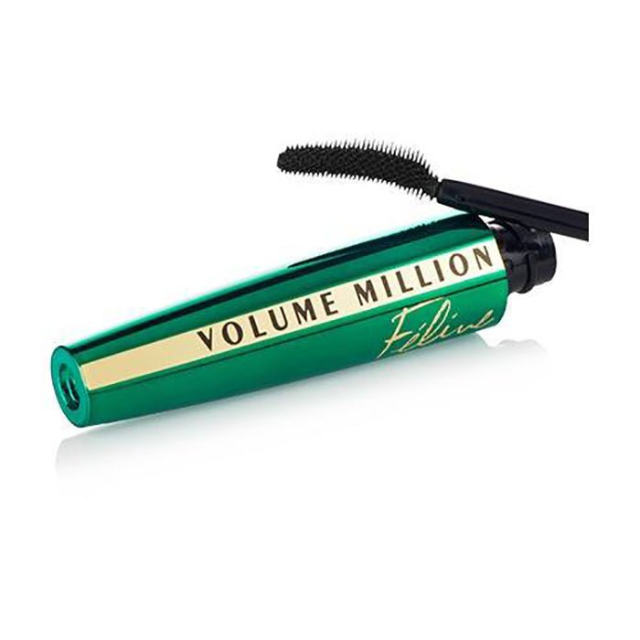 L'Oreal Paris Voluminous Million Lashes Feline Mascara Black 0.32oz 9ml, Curl and Volume