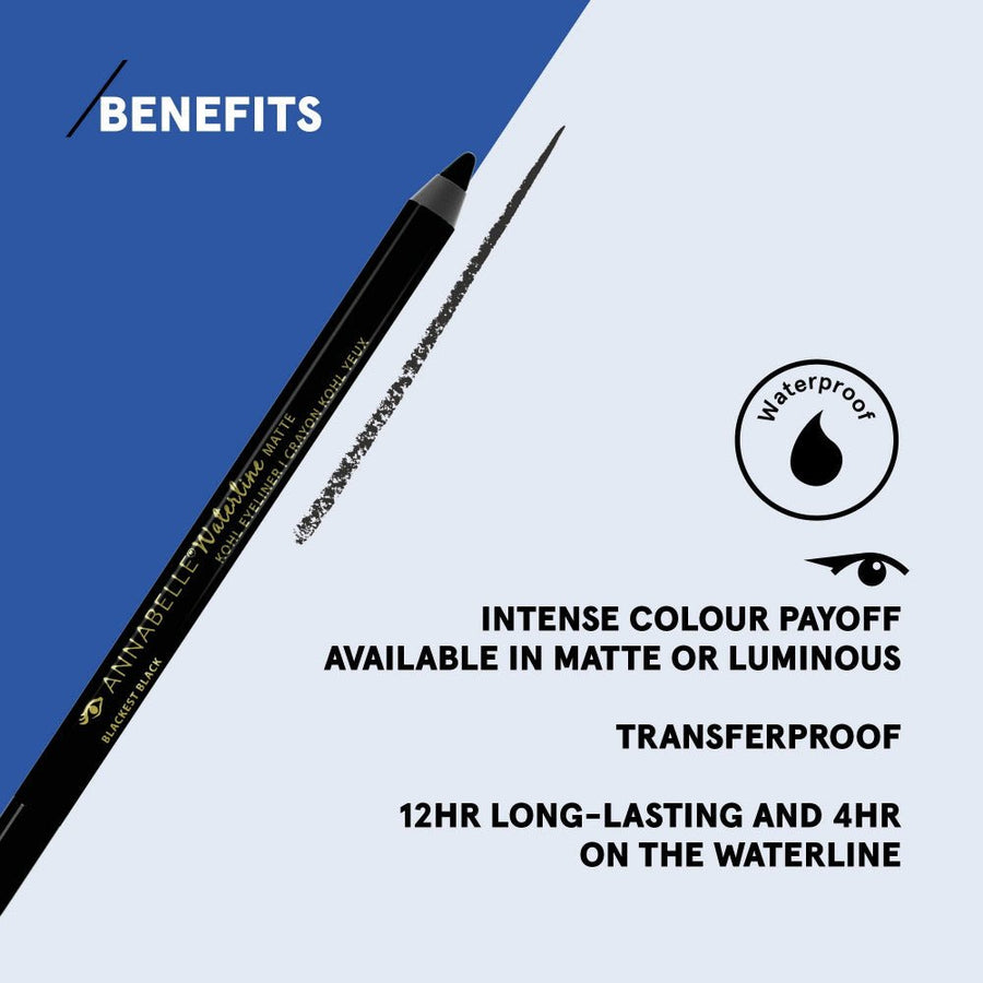 Annabelle Waterline Matte Kohl 1.2g Eyeliner