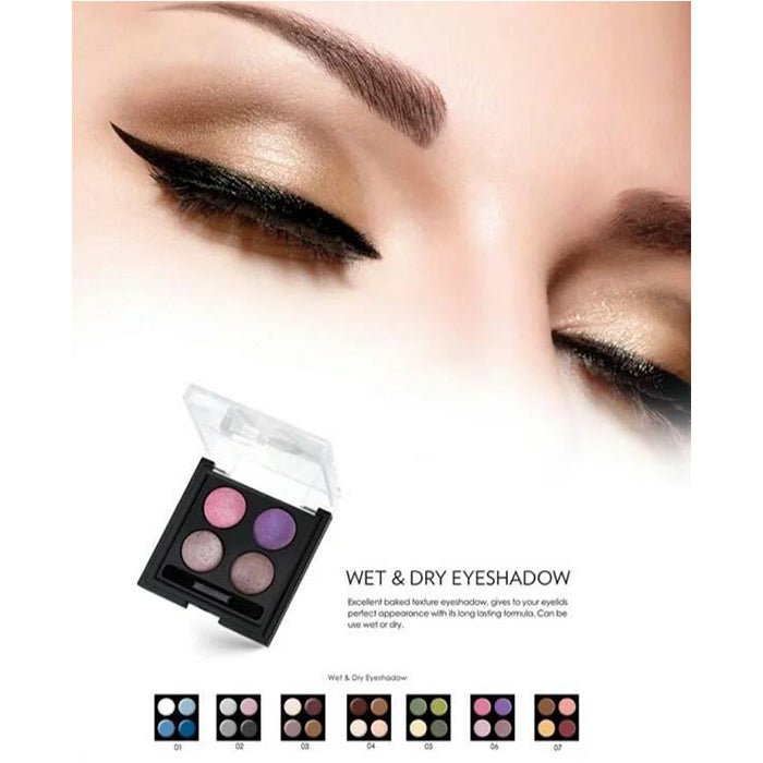 Golden Rose Wet & Dry Eye Shadow 4g Perfect Appearance, Long Lasting Effect