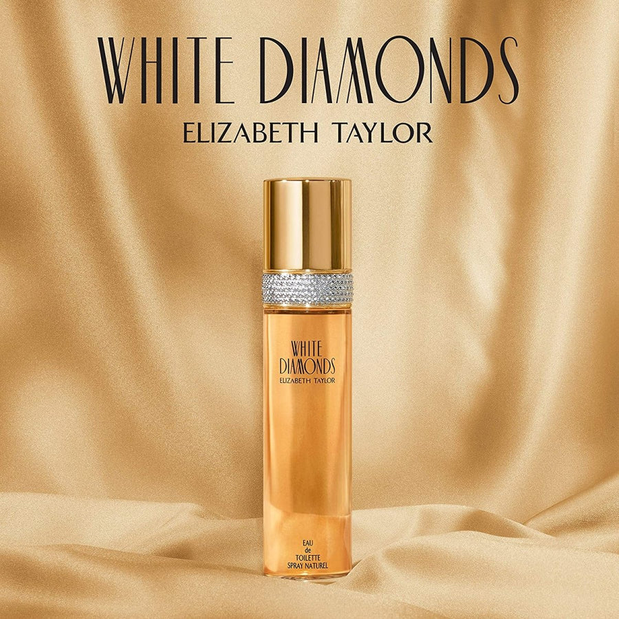 Elizabeth Taylor White Diamonds Women Perfume 3.4oz 100ml EAU DE TOILETTE SPRAY  