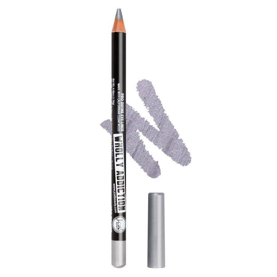 J. Cat Wholly Addiction Pro Define Eyeliner Blendable, Smooth, Long-Lasting #color_WE102 Silver