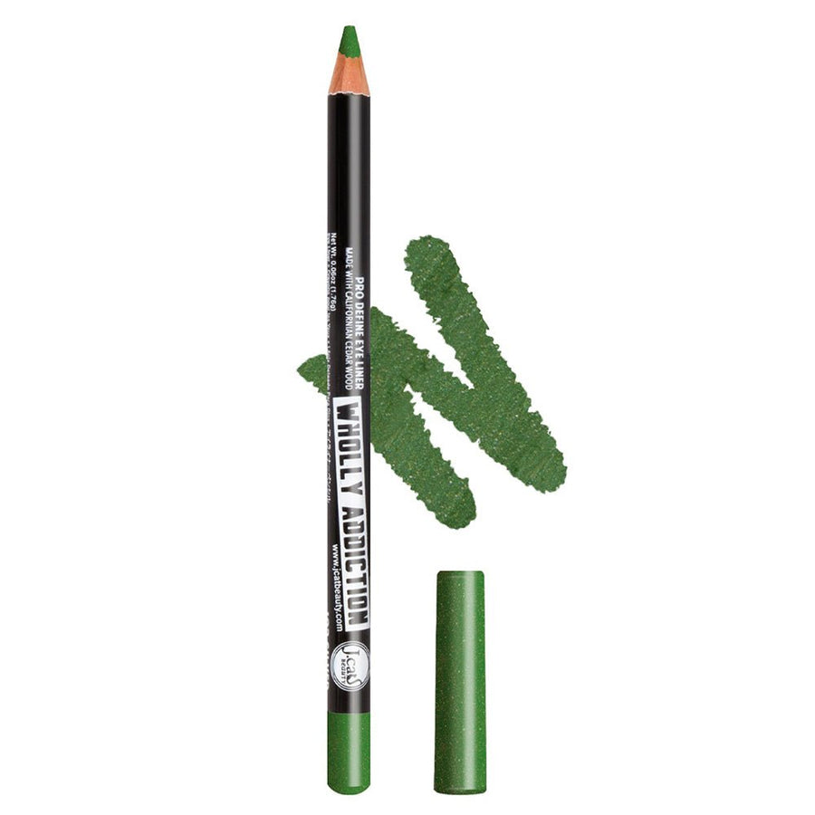 J. Cat Wholly Addiction Pro Define Eyeliner Blendable, Smooth, Long-Lasting #color_WE123 Shimmer Green