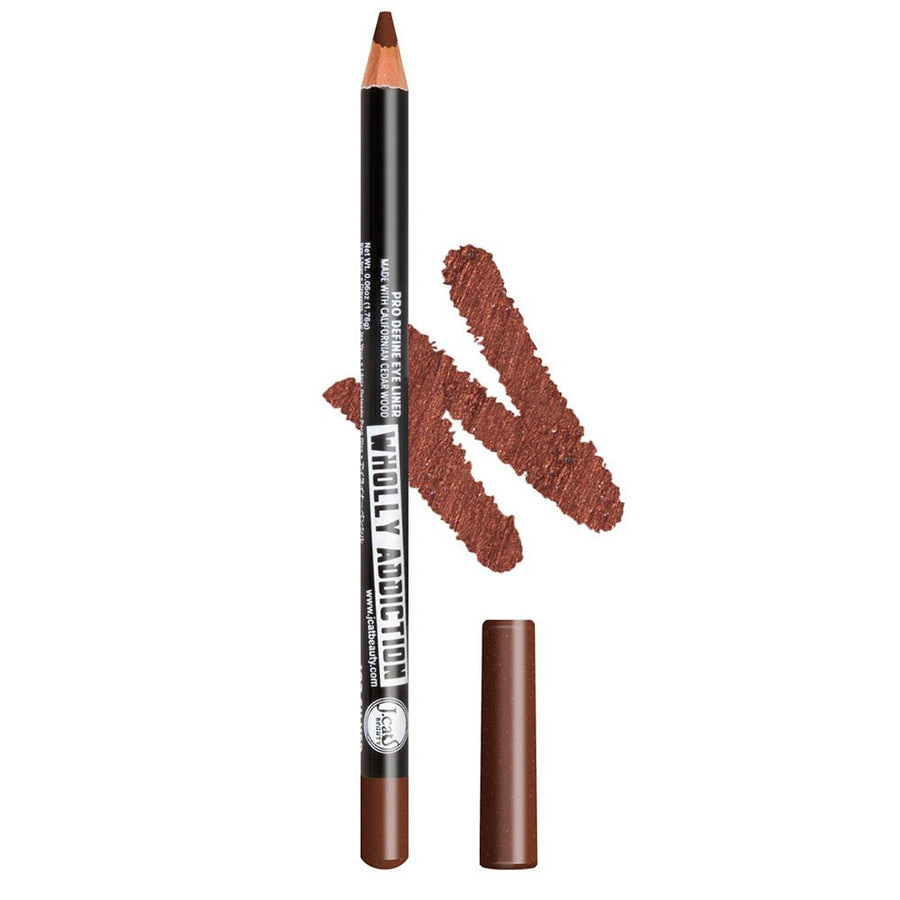 J. Cat Wholly Addiction Pro Define Eyeliner Blendable, Smooth, Long-Lasting #color_WE118 Shimmer Bronze