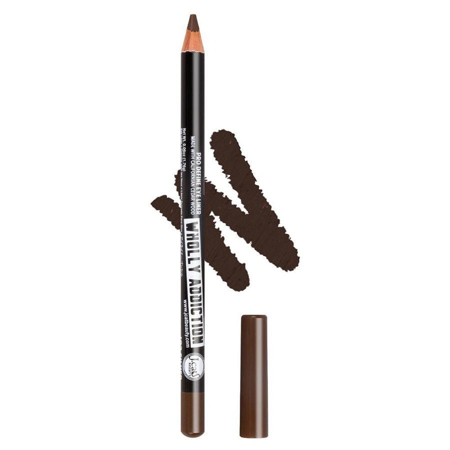 J. Cat Wholly Addiction Pro Define Eyeliner Blendable, Smooth, Long-Lasting #color_WE108 Medium Brown