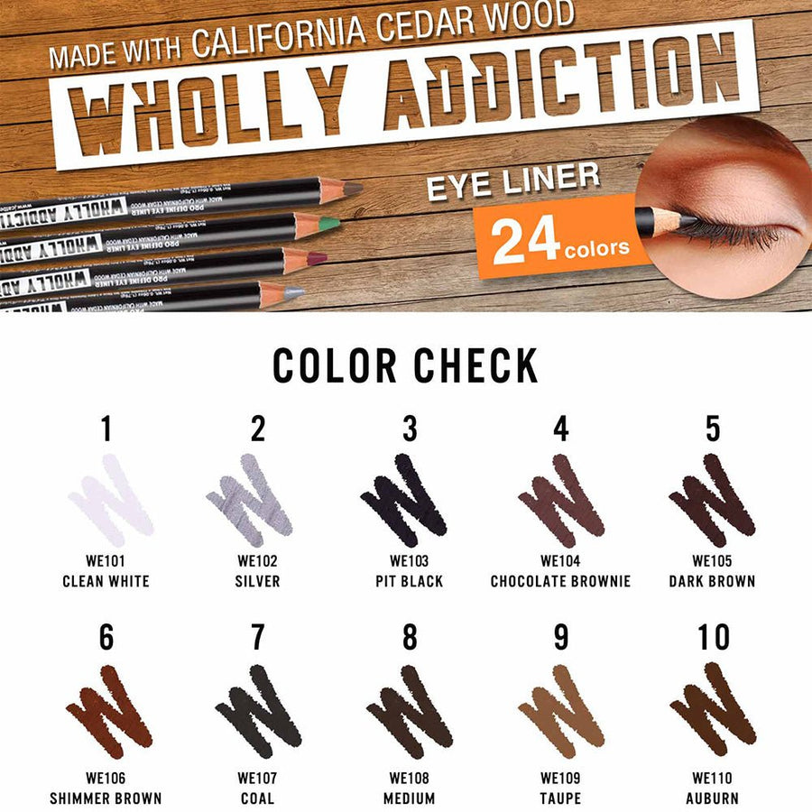 J. Cat Wholly Addiction Pro Define Eyeliner Blendable, Smooth, Long-Lasting