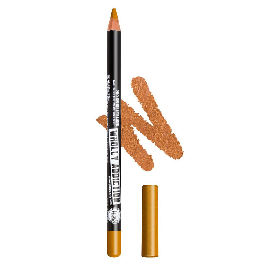 J. Cat Wholly Addiction Pro Define Eyeliner Blendable, Smooth, Long-Lasting #color_WE119 Glitter Gold