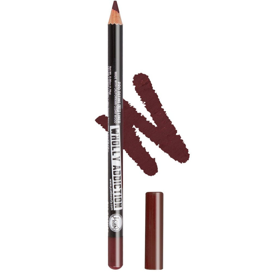 J. Cat Wholly Addiction Pro Define Lip Liner Creamy, Long-Lasting #color_WL202 Vintage Brown