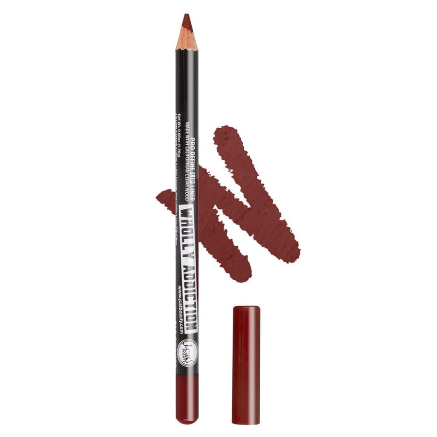 J. Cat Wholly Addiction Pro Define Lip Liner Creamy, Long-Lasting #color_WL208 Cocoa Bean