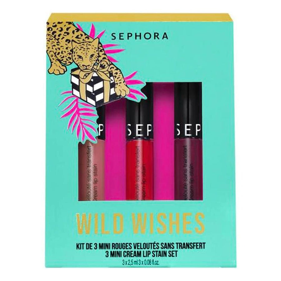 Sephora Wild Wishes 3 Mini Cream Lip Stain Set | Ramfa Beauty