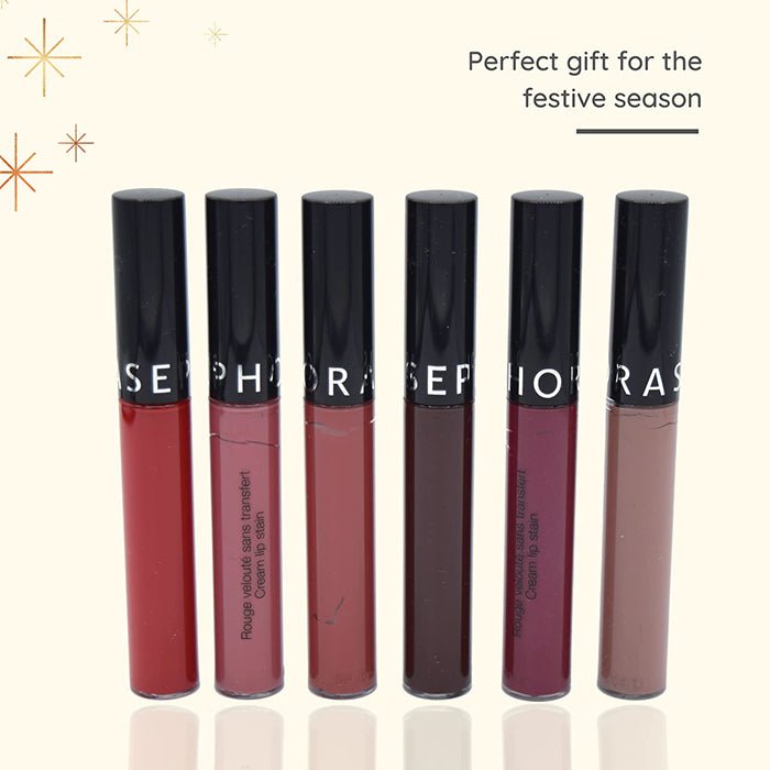 Sephora Wild Wishes Lip Stain Set Limited Edition 6 Full Size | Ramfa Beauty