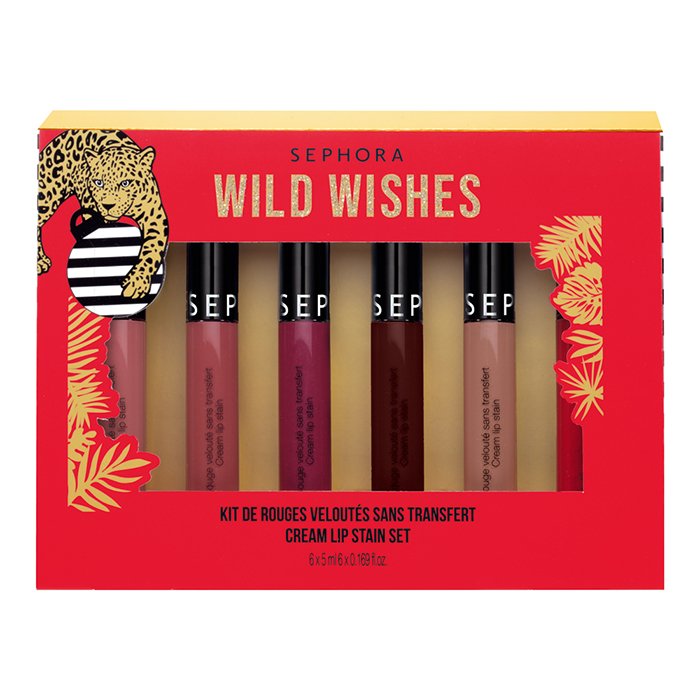 Sephora Wild Wishes Lip Stain Set Limited Edition 6 Full Size | Ramfa Beauty