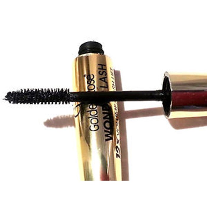 Golden Rose Wonder Lash Mascara 12x Volume & Lash Lift 0.41oz 12ml Black Thickening Mascara, Double Volume