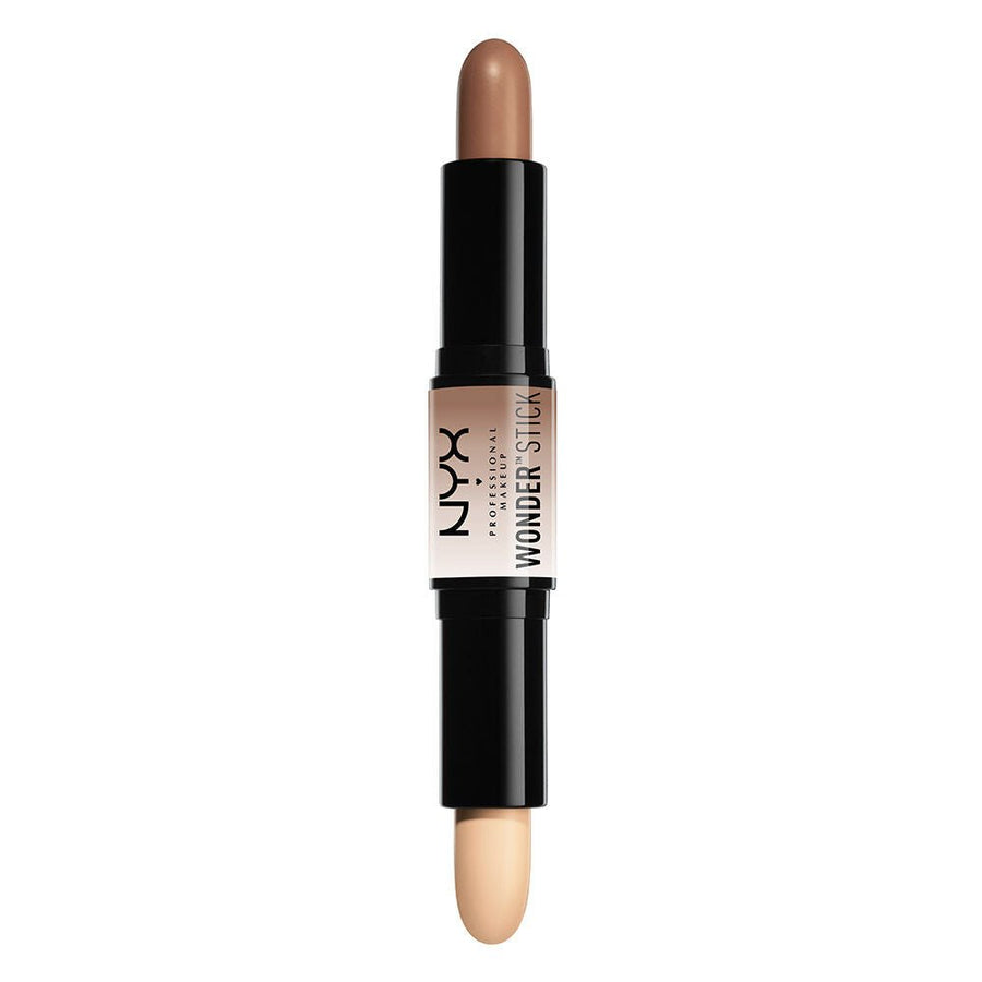 NYX Wonder Stick Highlight And Contour Stick 4g, Multi-Use, Dual-Ended, Highlighter Stick #color_WS01 Light/Medium