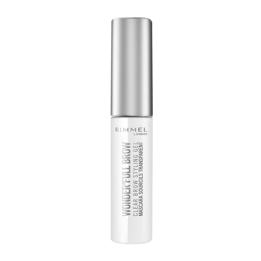 Rimmel Wonder'Full Brow Eyebrow Enhancers 004 Clear 4.5ml, Long-Wearing Gel, Fixes Eyebrows #color_004 Clear