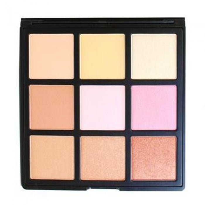 Morphe X Deysi Danger Highlighter Palette 1.59oz 45.0g, 9 Highly Pigmented Shades