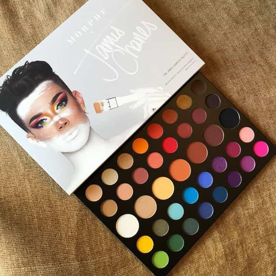 Morphe X James Charles The Mini Eyeshadow Palette Eye, 39 Deeply Pigmented Shades