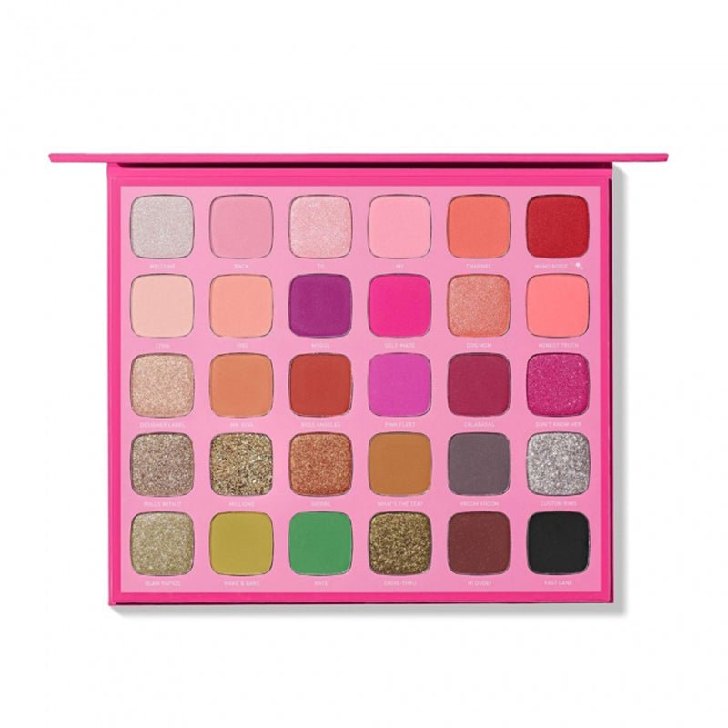 Morphe X Jeffree Star Eyeshadow Palette 1.8oz 51.0g, 30 Attention-Grabbing Shades