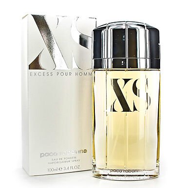 Paco Rabanne XS Men Perfume 3.4oz 100ml EAU DE TOILETTE SPRAY  