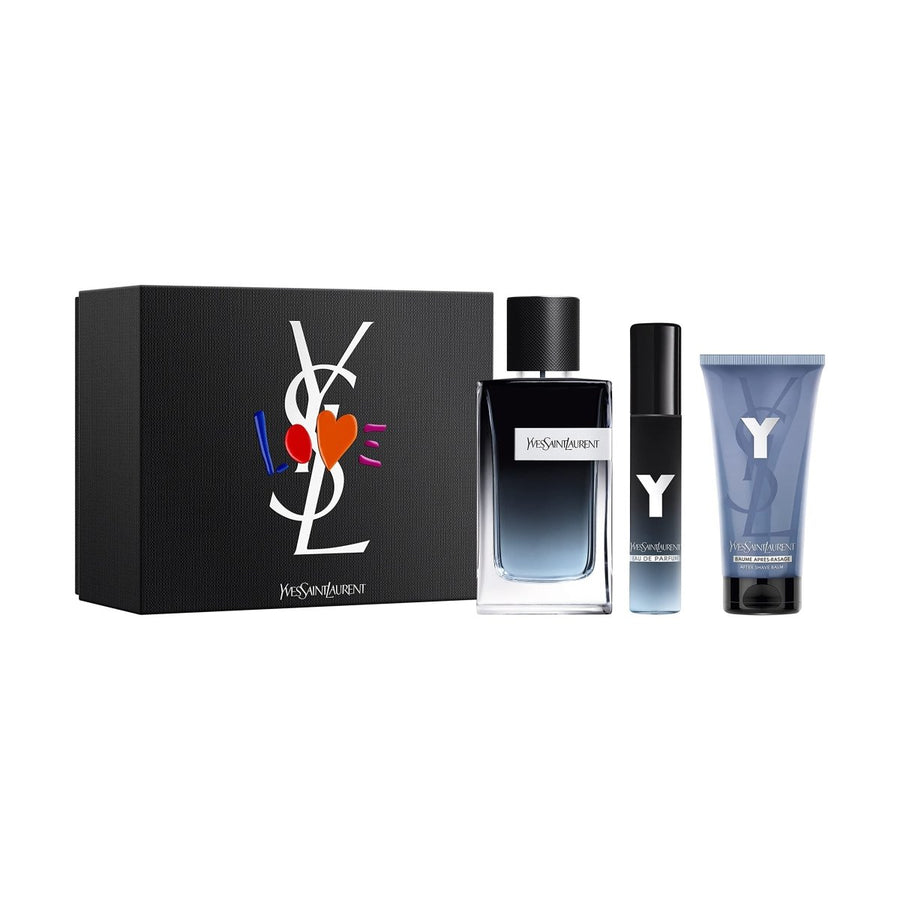 Yves Saint Laurent Y Men Perfume Gift Set 3.4oz 100ml EAU DE PARFUM SPRAY  