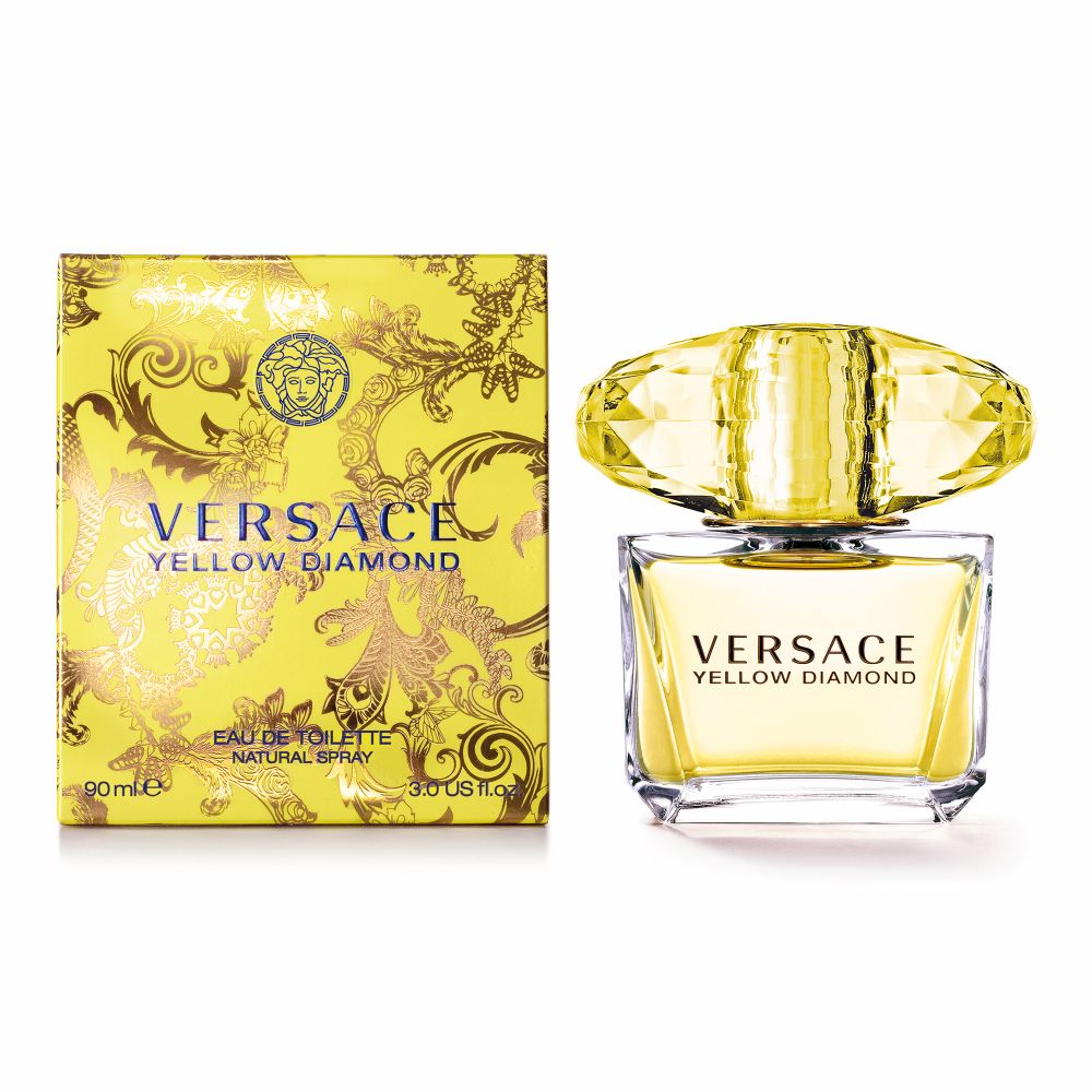 Versace Yellow Diamond EDT Women Perfume 3oz 90ml EAU DE TOILETTE SPRAY