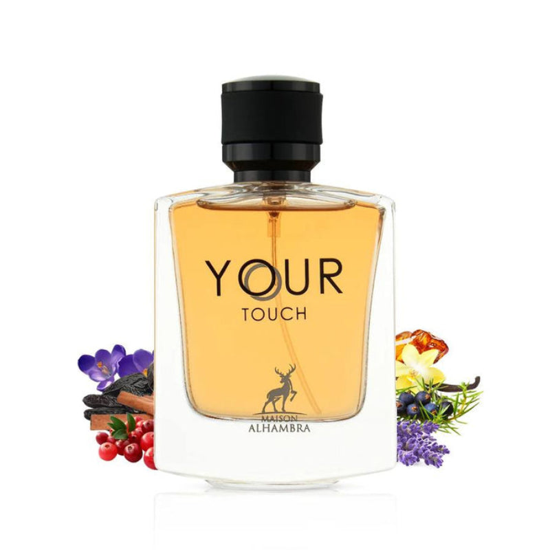 Maison Alhambra Your Touch EDP Men Perfume 3.3oz 100ml EAU DE PARFUM SPRAY