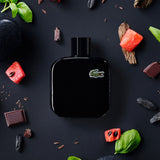 Lacoste Eau De Lacoste Noir Men Perfume 3.4oz 100ml EAU DE TOILETTE SPRAY  