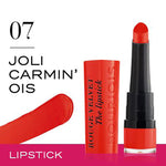 Bourjois Rouge Velvet Lipstick 0.085oz 2.4g Hydrating Matte Lipcolor #color_07 Joli Carmin'ois