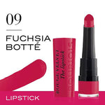 Bourjois Rouge Velvet Lipstick 0.085oz 2.4g Hydrating Matte Lipcolor #color_09 Fuchia Botte