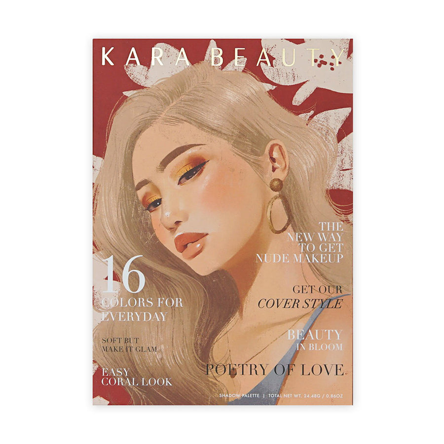 Kara Beauty Eyeshadow Palette | Ramfa Beauty #color_Poetry Of Love ES100