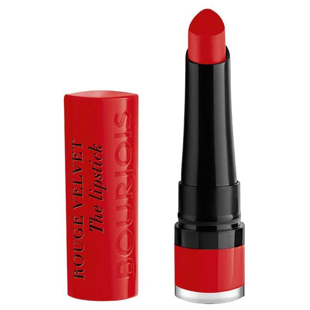 Bourjois Rouge Velvet Lipstick 0.085oz 2.4g Hydrating Matte Lipcolor #color_08 Rubi's Cute