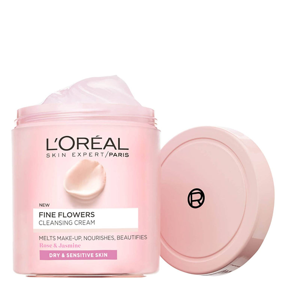 L'Oreal Paris Cleansing Cream And Gentle Rose Make Up Remover | Ramfa Beauty
