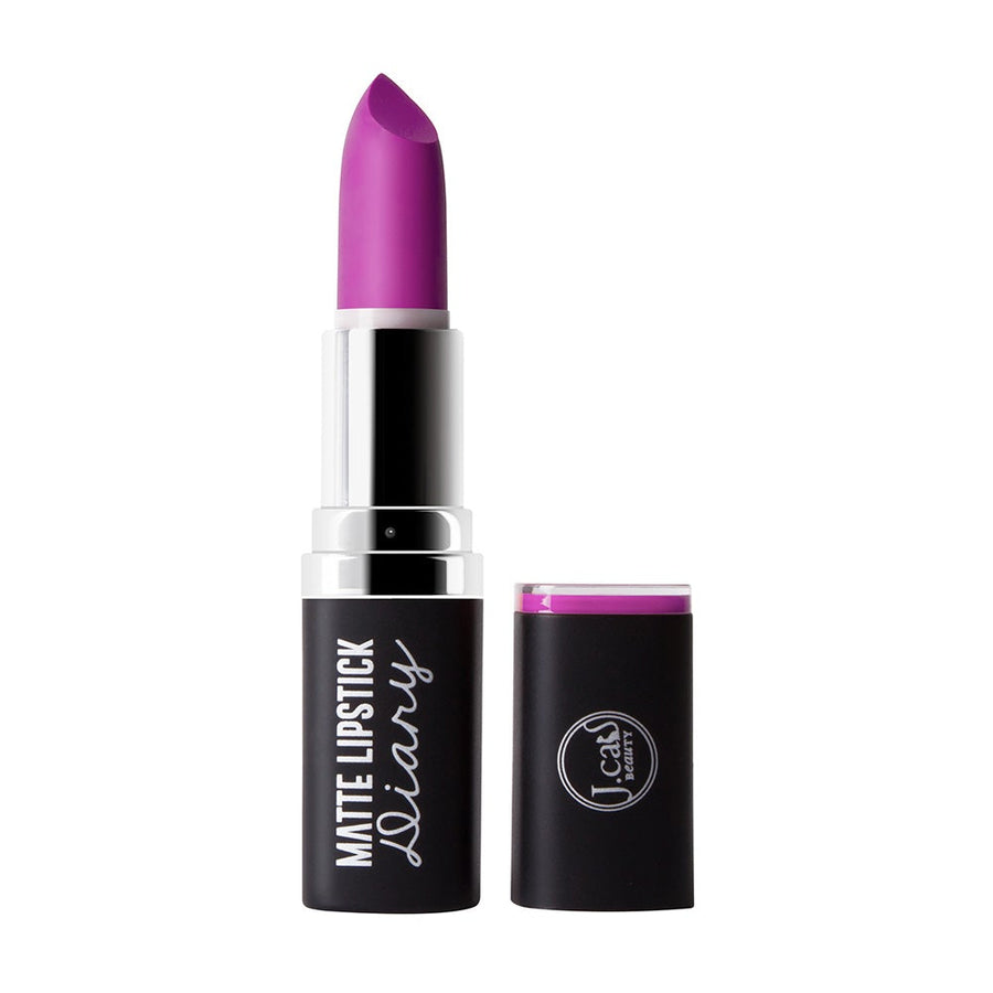 J. Cat Matte Lipstick Diary | Ramfa Beauty #color_MLD112 Cuteguy In Class