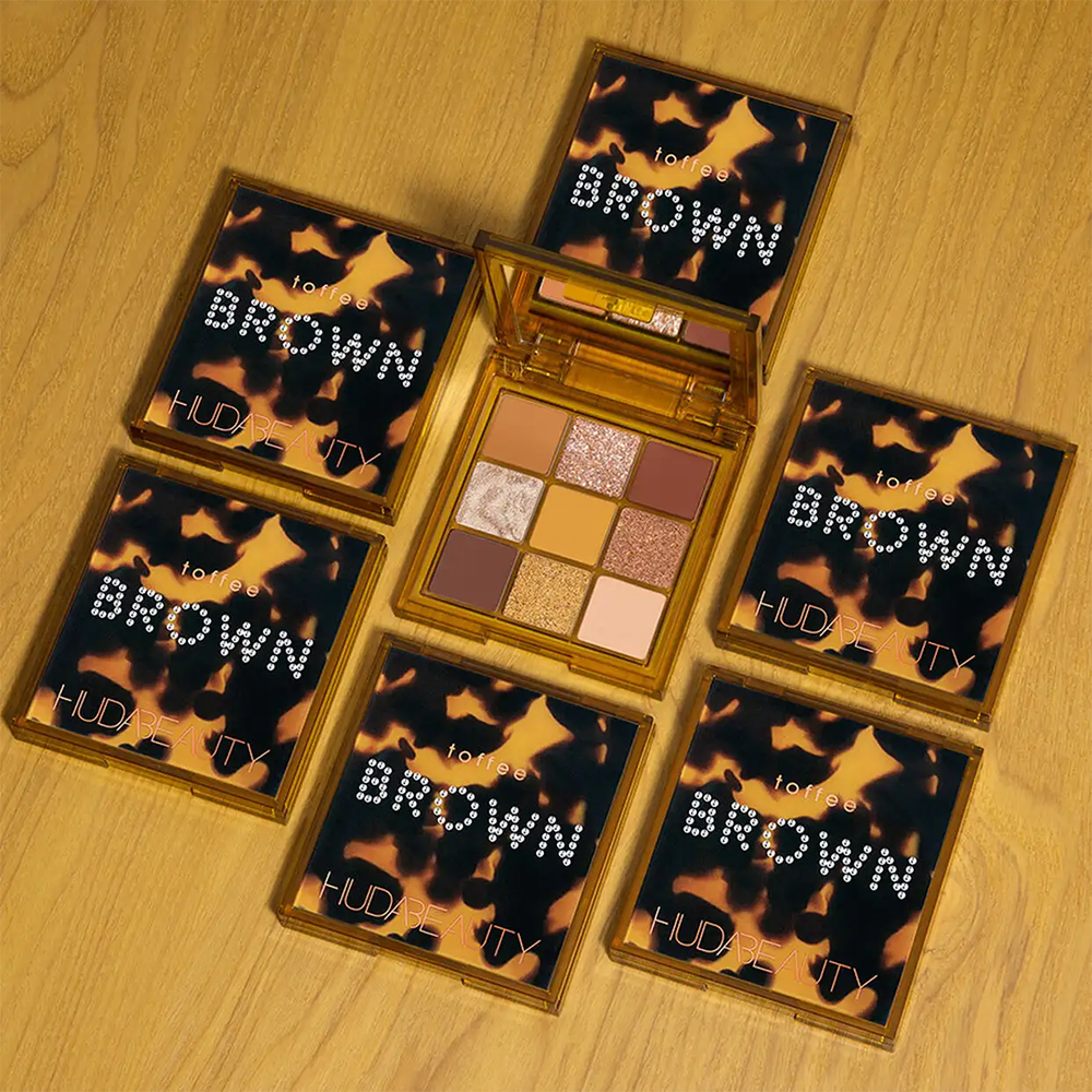 Huda Beauty Brown Obessions Eyeshadow Palette | Ramfa Beauty #color_Toffee