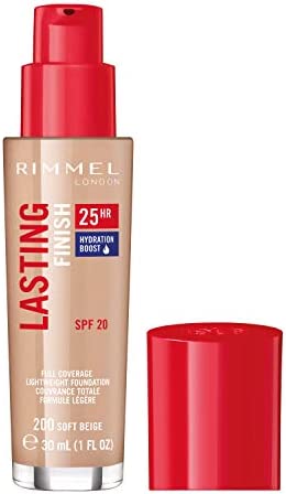 Rimmel Lasting Finish Foundation | Ramfa Beauty #color_200 Soft Beige