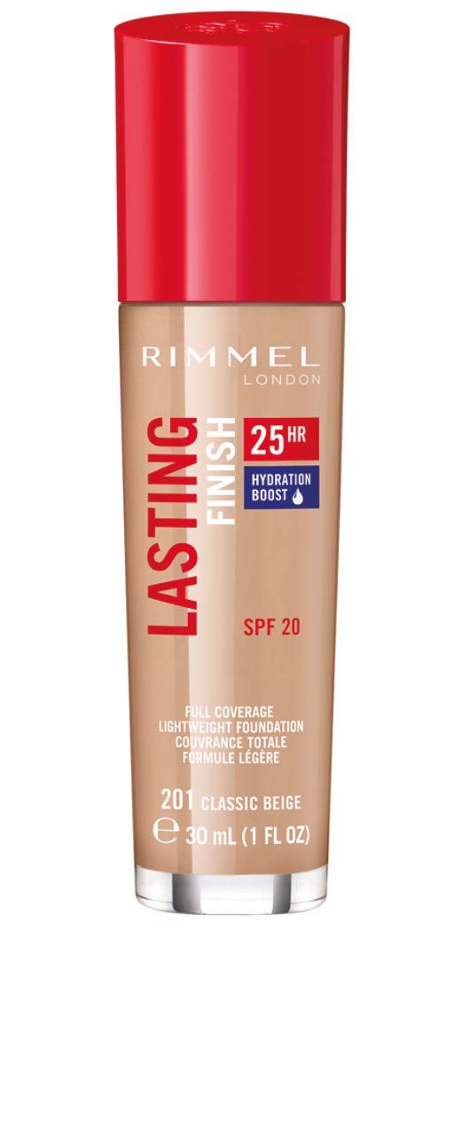 Rimmel Lasting Finish Foundation | Ramfa Beauty #color_201 Classic Beige
