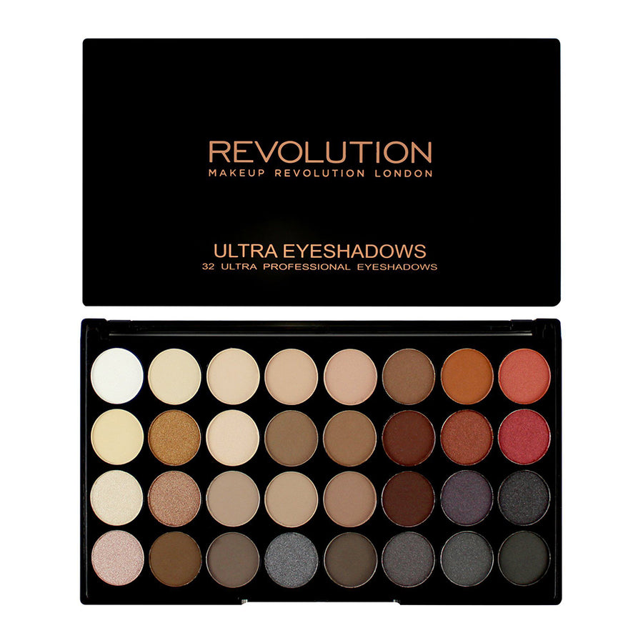 Revolution Ultra 32 Shade Flawless 2 Eyeshadow Palette | Ramfa Beauty 