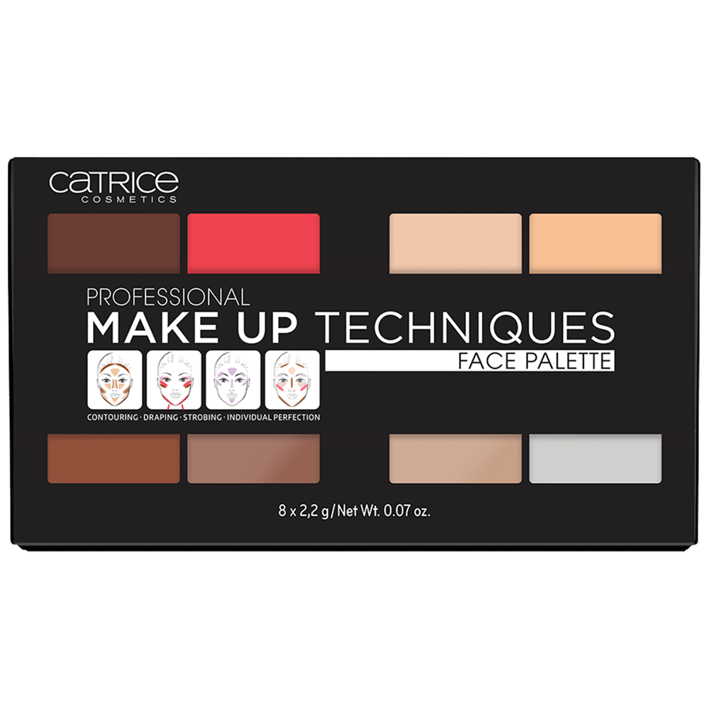 Catrice Professional Make Up Techniques Face Palette  | Ramfa Beauty