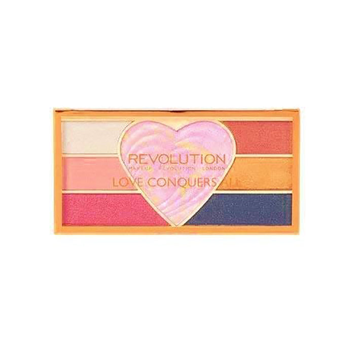 Revolution Love Conquers All Eyeshadow Highlighter Palette