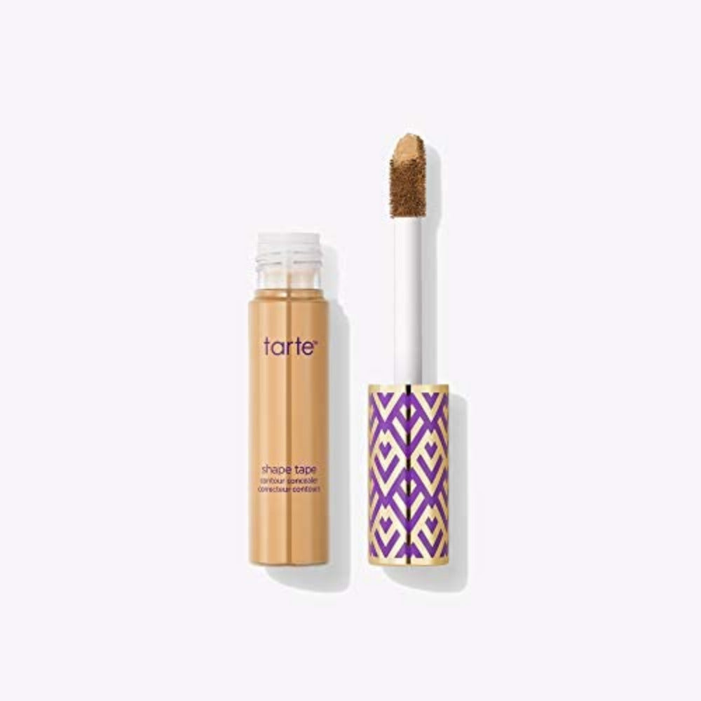 Tarte Shape Tape Contour Concealer10ml, Best-Selling Concealer, Full Coverage #color_37G Medium Tan Golden (Medium to Tan Skin w/ Golden or Olive Undertones)