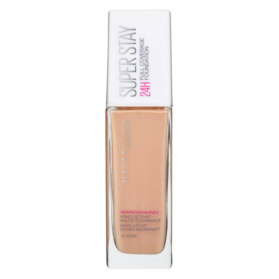 Maybelline Super Stay 24 Hour Foundation | Ramfa Beauty #color_10 Ivory