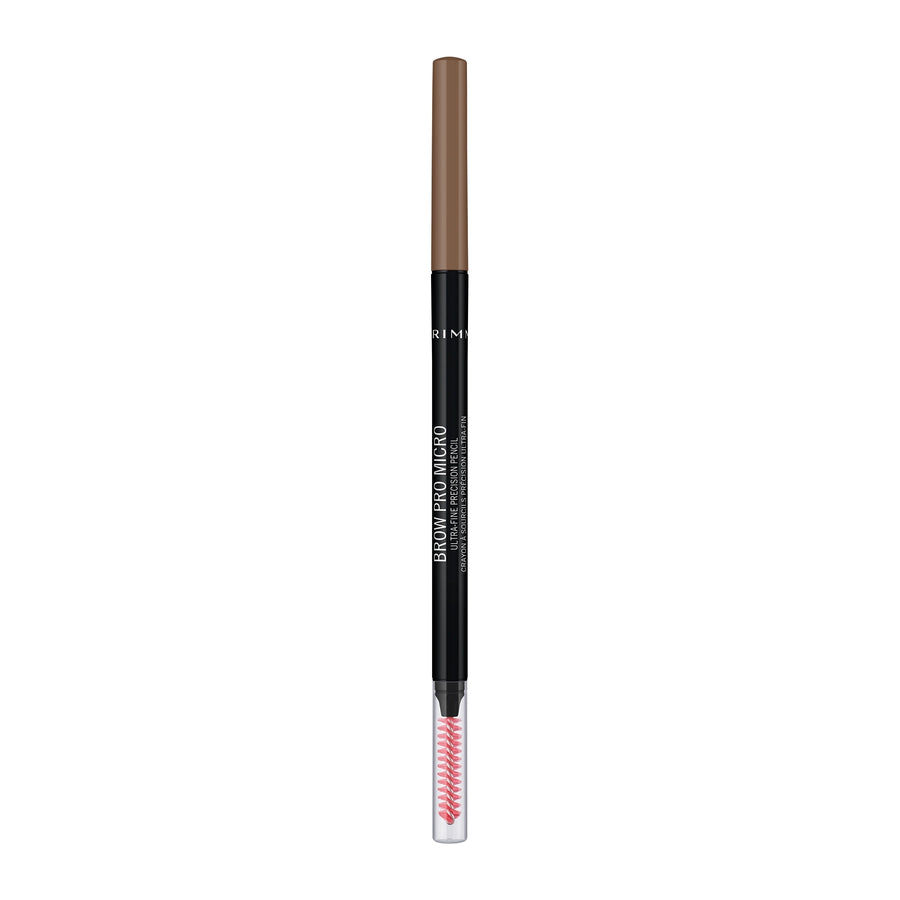 Rimmel Brow Pro Microdefiner Ultra-Fine Precision Pencil | Ramfa Beauty #color_Soft Brown