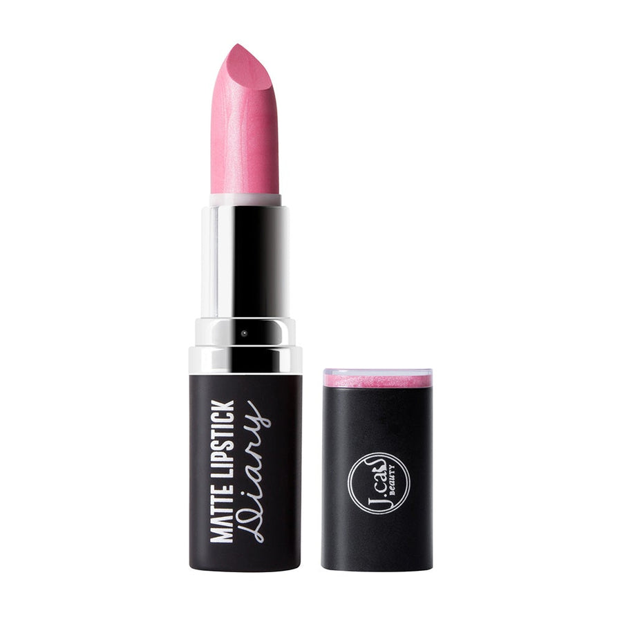 J. Cat Matte Lipstick Diary | Ramfa Beauty #color_MLD104 Don't Stop It