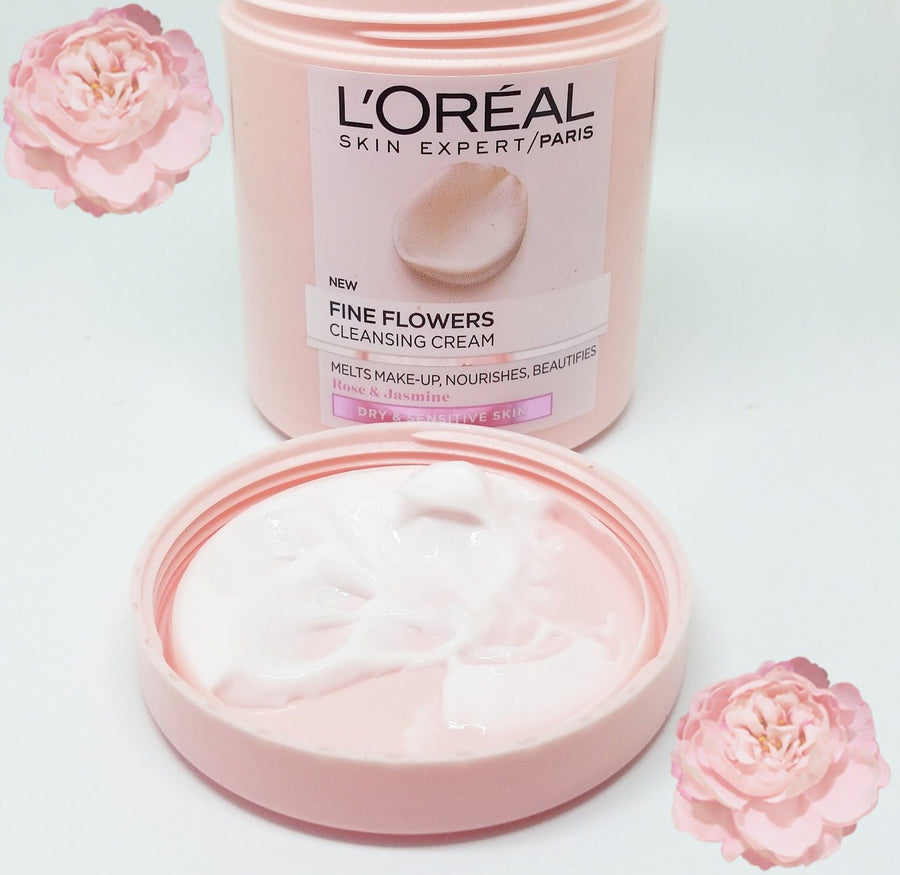 L'Oreal Paris Cleansing Cream And Gentle Rose Make Up Remover | Ramfa Beauty