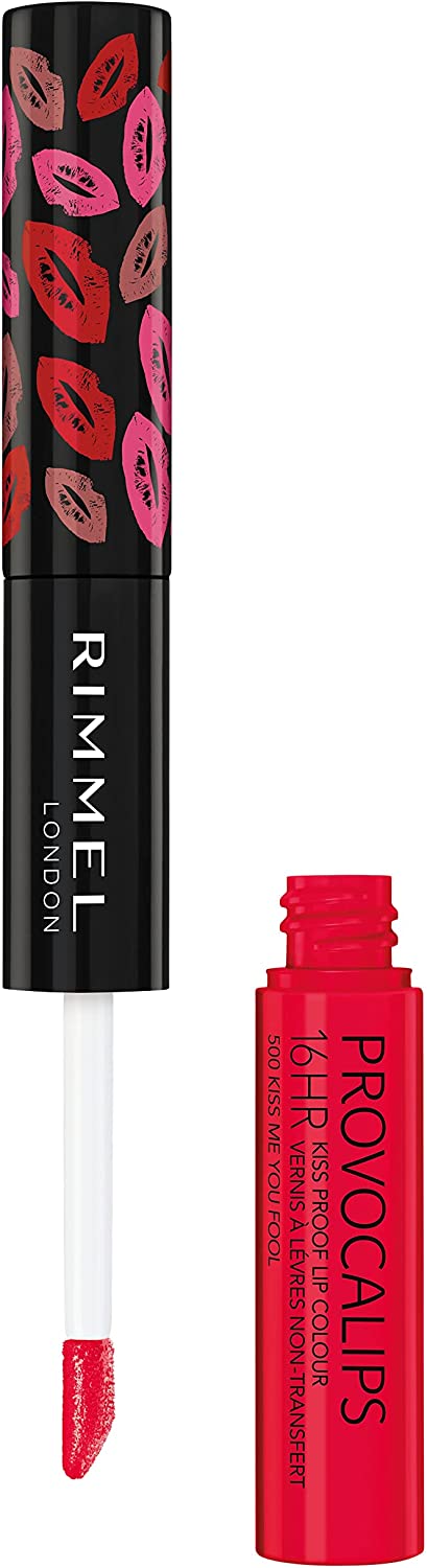 Rimmel Provocalips 16HR Kissproof Lip Colour 2 Step | Ramfa Beauty #color_500 Kiss Me You Fool 